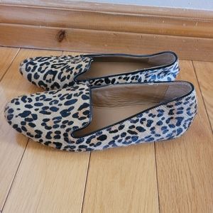 J. Crew Leopard Print Ballerina Flats